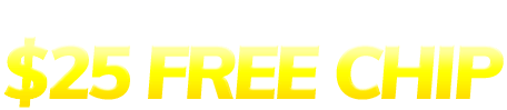 Mega Rush 25 free chip